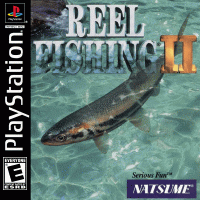 Reel Fishing II PAL Playstation PAL box art